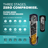 CuZn UC-200 Series Under Counter Water Filters - Ultra High Capacity