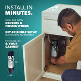 CuZn UC-200 Series Under Counter Water Filters - Ultra High Capacity