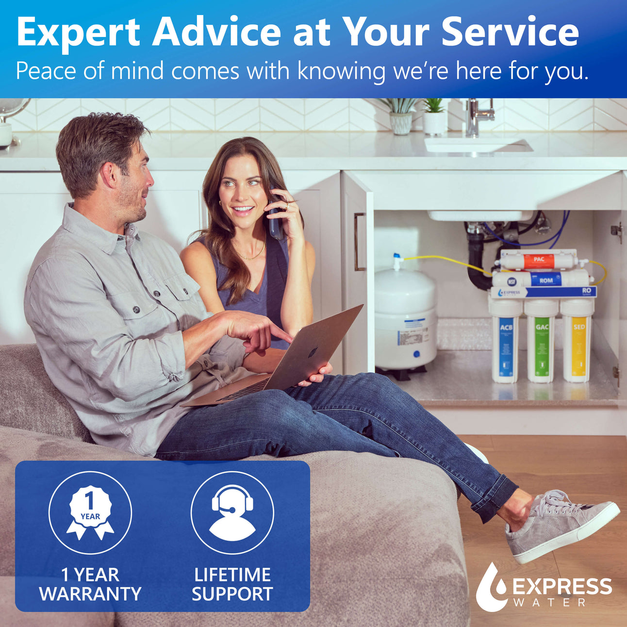 Direct 3-Stage Water Filtration System - Clean Water Fast – Express Water