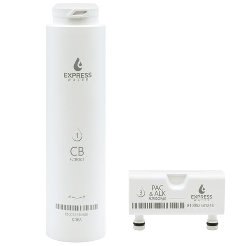 6-Stage Countertop RO - Replacement Pre & Post Filter Set with pH