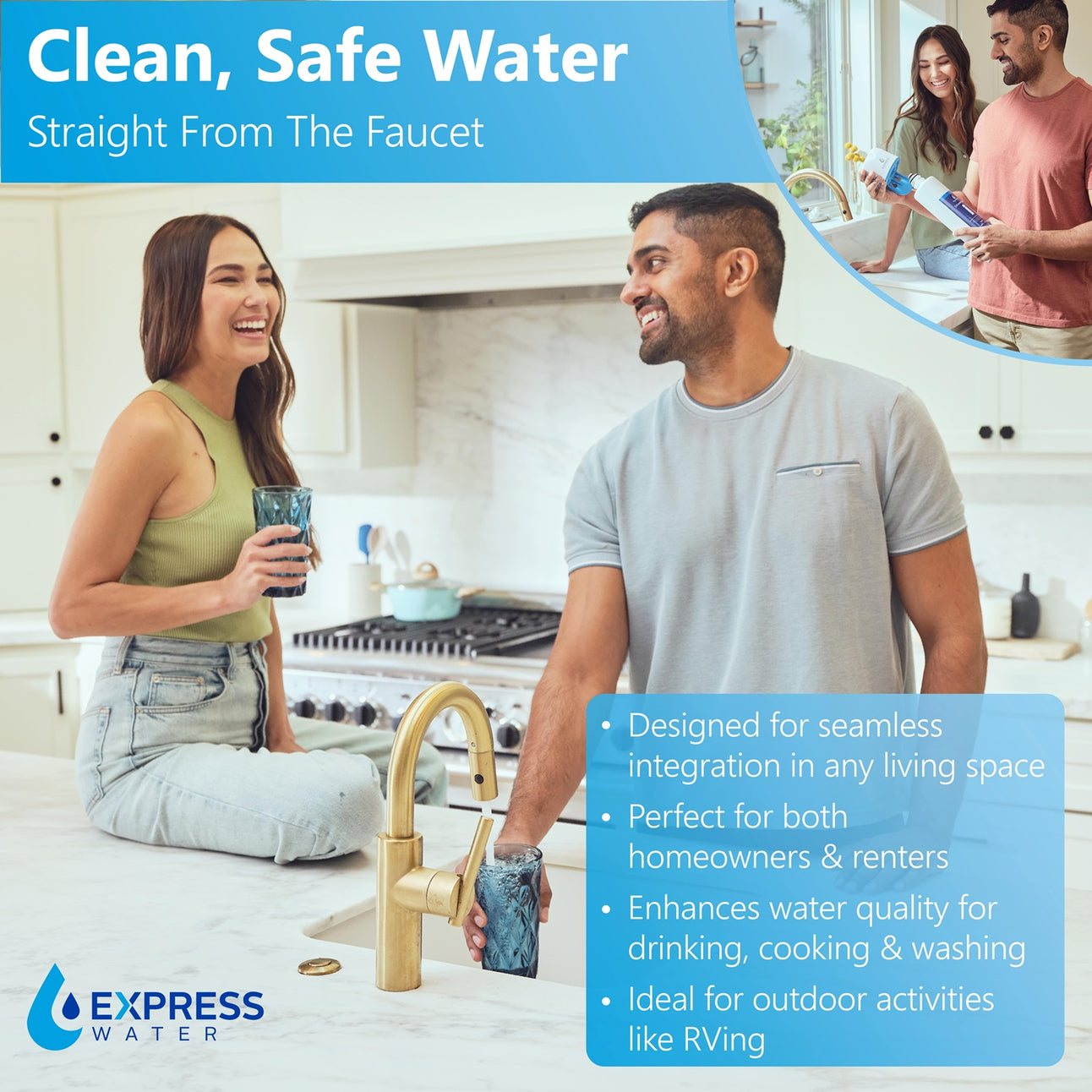 Express Water Replacement Shell StreamLine Direct Connect Replacement Filter – Express Water