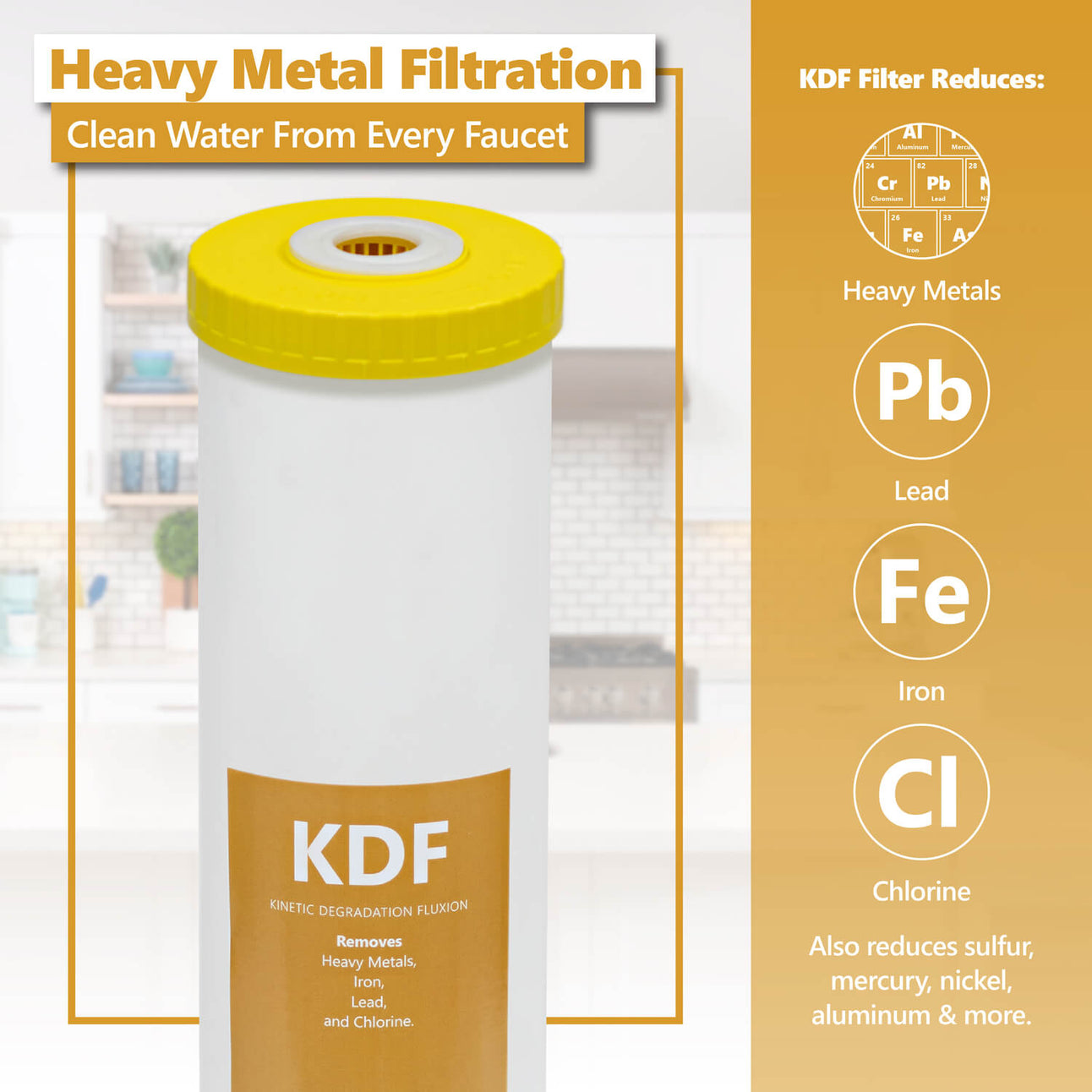 Where KDF fits in a multi-stage water system