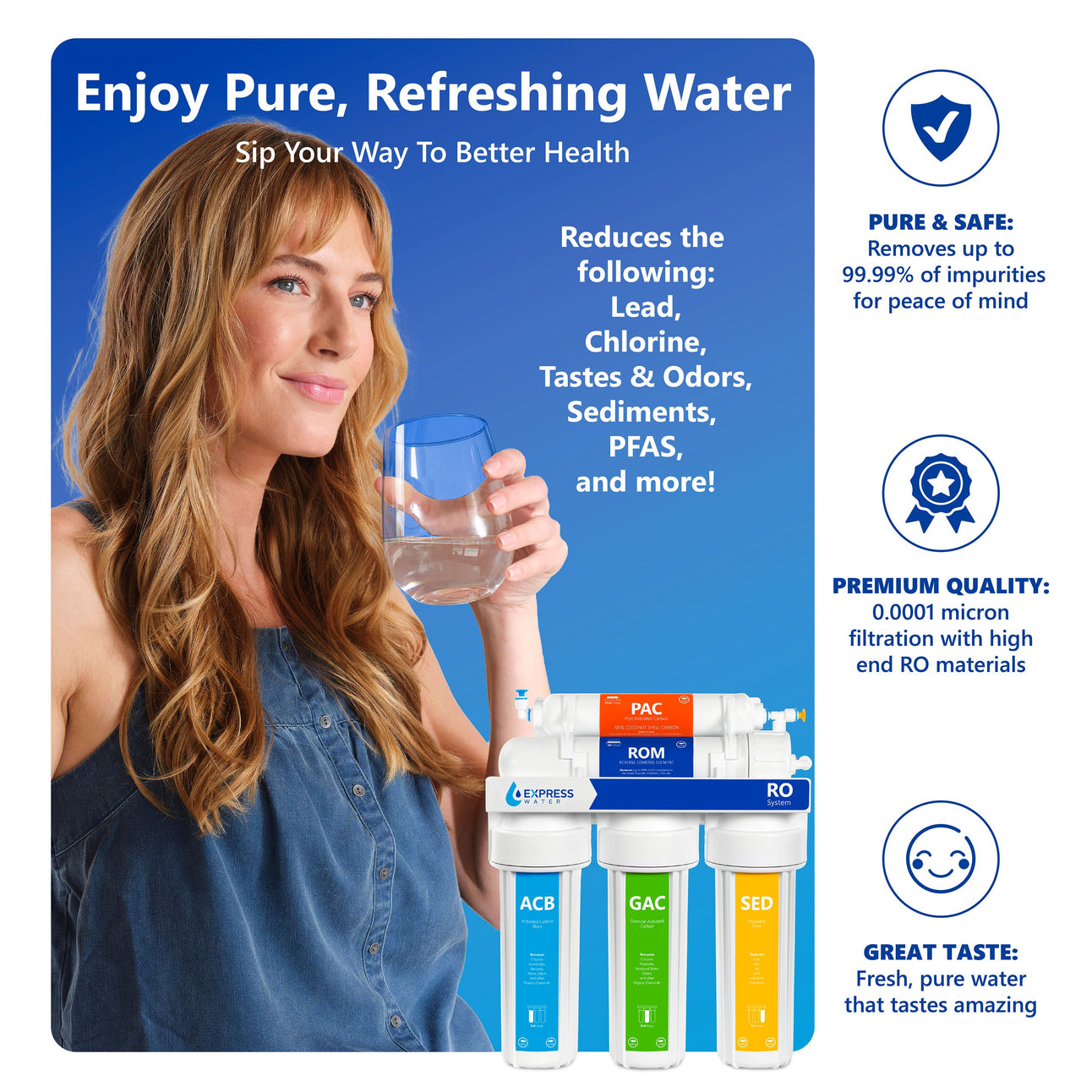 RO System - RO5DX with free filter set