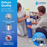 3 Stage Deluxe Whole House Water Filter System - Heavy Metals - WH300SCKS