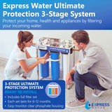 3 Stage Whole House Water Filter System