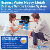 Heavy Metal Whole House 2-Stage 10 x 4.5" - WH250SKS