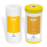 Whole House Filter Set - SED & KDF - 10"x4.5"