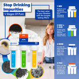 RO System with deluxe chrome faucet - RO10D