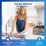 Deionization RO System with deluxe chrome faucet - RODI10D
