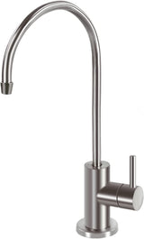 Express Water Modern Brushed Nickel Water Filter Faucet – Drinking Water Faucet – Reverse Osmosis Filtration System and Kitchen Sink Beverage Faucet – Simple 3-Piece Easy Install Faucet