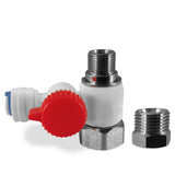 Feed Adapter Valve Quick Connect Fits Both 3/8" & 1/2" - dev-express-water