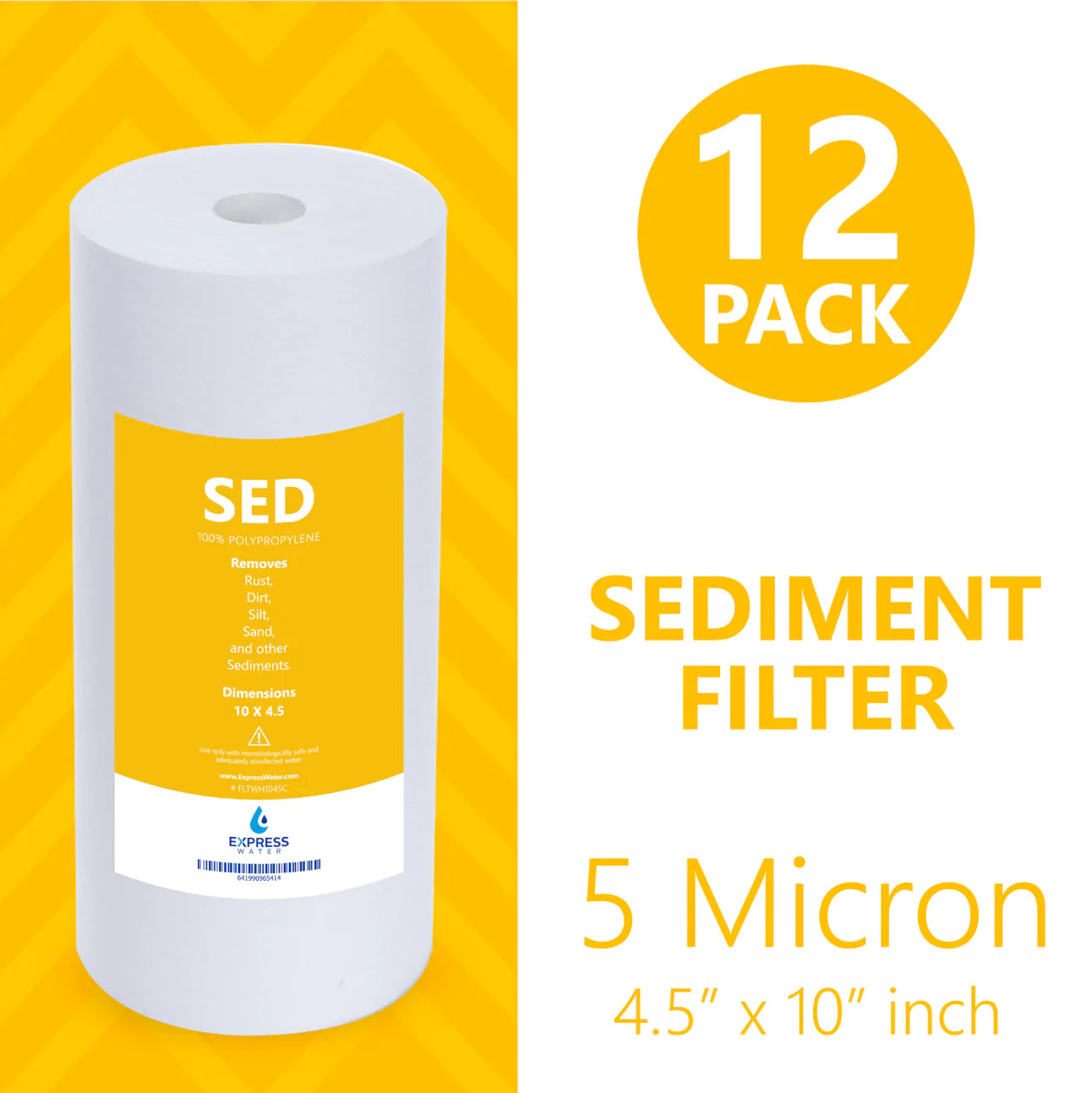 Sed Filter Example Express Water – Sediment Replacement Filter – SED Dirt, Sand, Rust ...