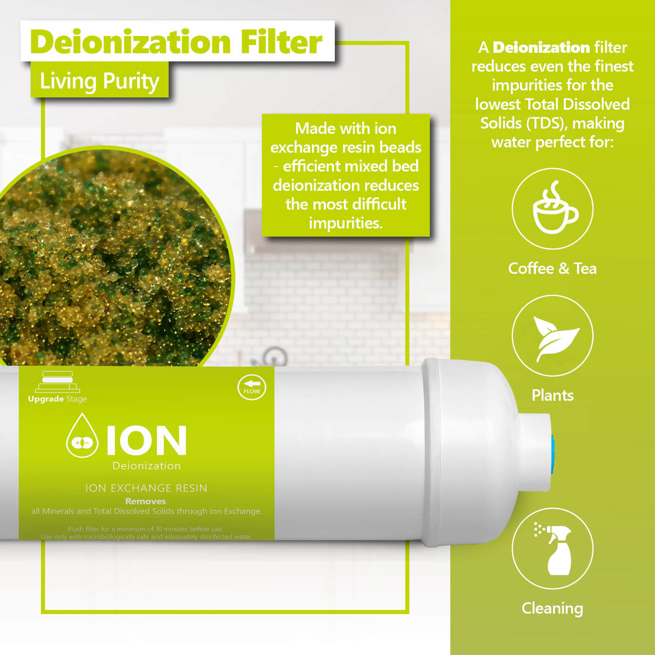 Deionization RO System Filter Set