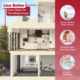 Whole House Filter Set - SED & ACB - 10"x4.5"