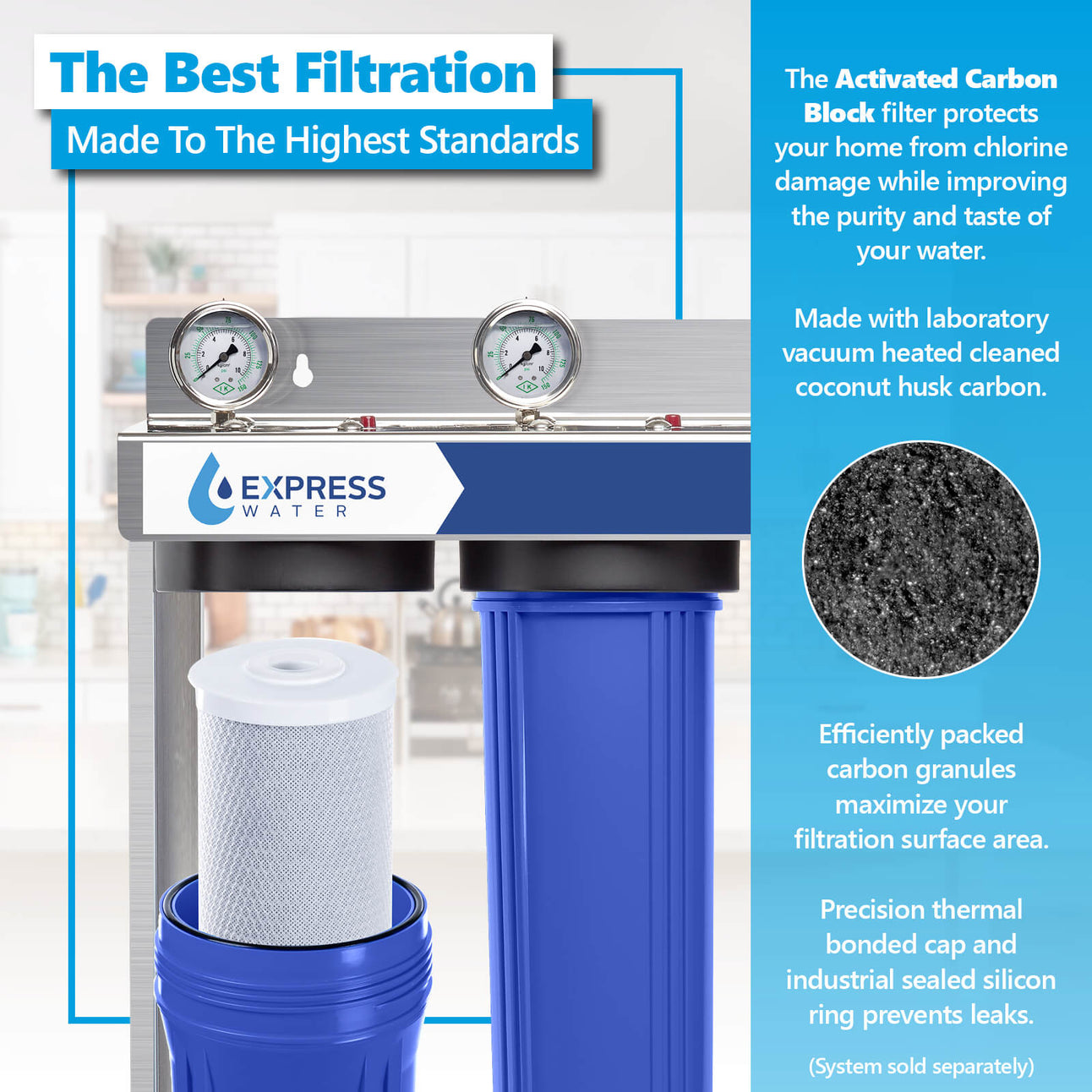 Activated Carbon Block Whole House Water Filter – Express Water
