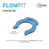 Blue Clip For Locking Quick Connect Fittings 1/4" - dev-express-water