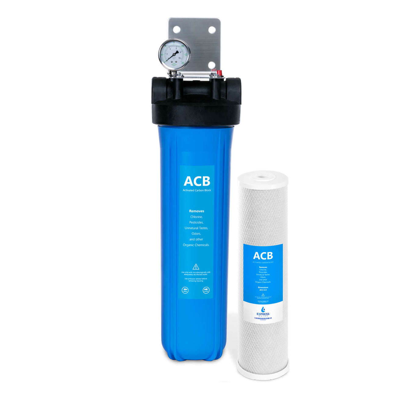 Carbon filter components
