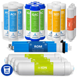 Deionization RO System Filter Set