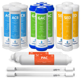 Ultraviolet RO System Filter Set