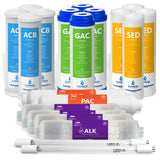 Alkaline & Ultraviolet RO System Filter Set