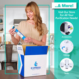 Express Water Modern Water Filter Faucet – Matte Black Faucet – 100% Lead-Free Drinking Water Faucet – Compatible with Reverse Osmosis Water Filtration Systems - PRTFCT14001MMB