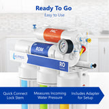 Quick Connect Water Pressure Gauge 160 PSI - dev-express-water