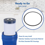 Whole House O-Ring Replacement Kit – 5.5” OD Diameter O-Rings for Filter Housings – 3 O-Rings Pro Seal BPA Free Thermal Resistant O Ring with Lubricant Tube