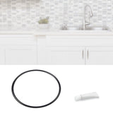 Whole House O-Ring Replacement Kit – 5.5” OD Diameter O-Rings for Filter Housings – 3 O-Rings Pro Seal BPA Free Thermal Resistant O Ring with Lubricant Tube