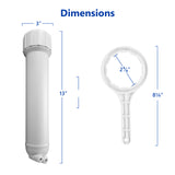 Reverse Osmosis Membrane Filter Housing Wrench – Opener Tool for 13” RO Membrane Water Filter Canisters (12” Membranes) - dev-express-water