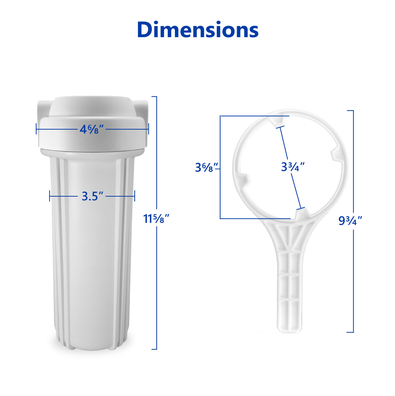 Under Sink Water Filter Housing Wrench Express Water