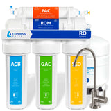 RO System with modern brushed nickel faucet - RO10MBN