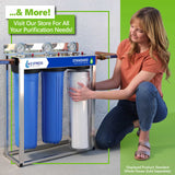 Deionization RO System with deluxe chrome faucet - RODI10D