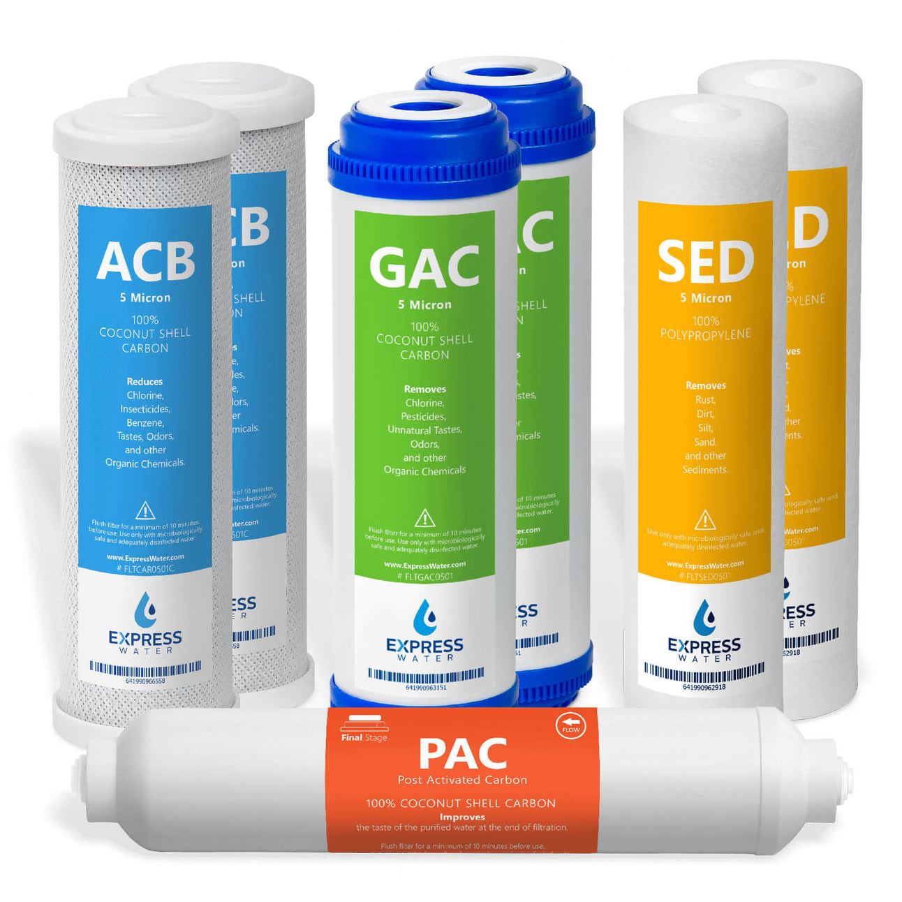 Water Filter Unit Complete Set RO System Filter Set - Complete Water Filtration Solution – Express Water