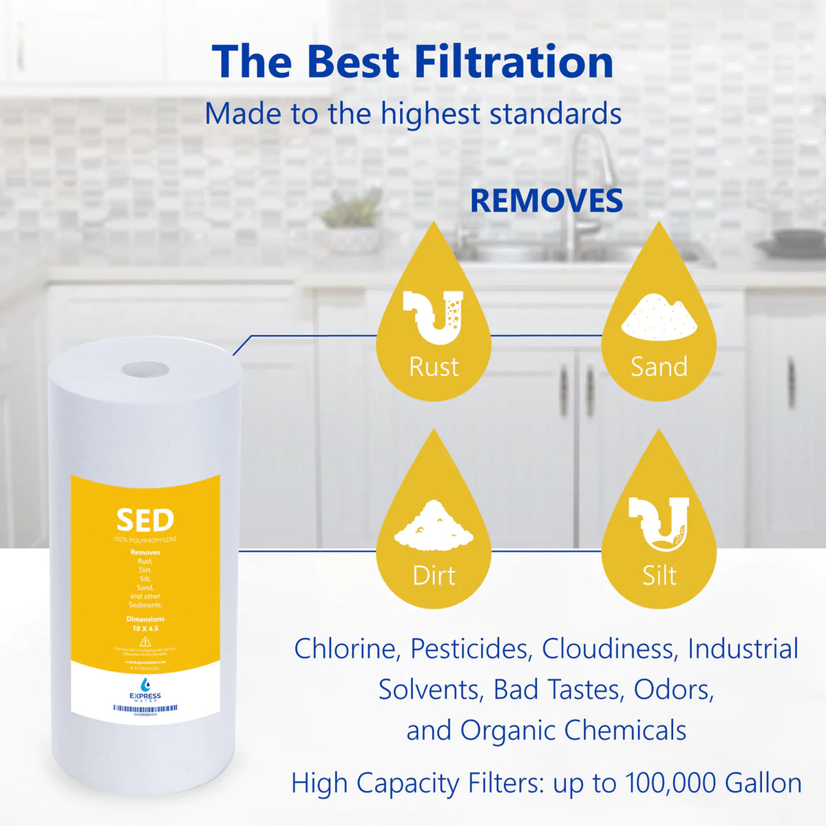 Sed Filter Example Shop Whole House Filter - Sediment | Express Water