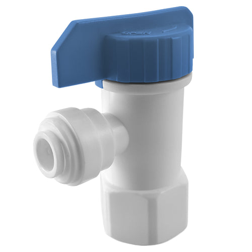 Tank Ball Valve 1/4" Quick Connect Fitting - dev-express-water
