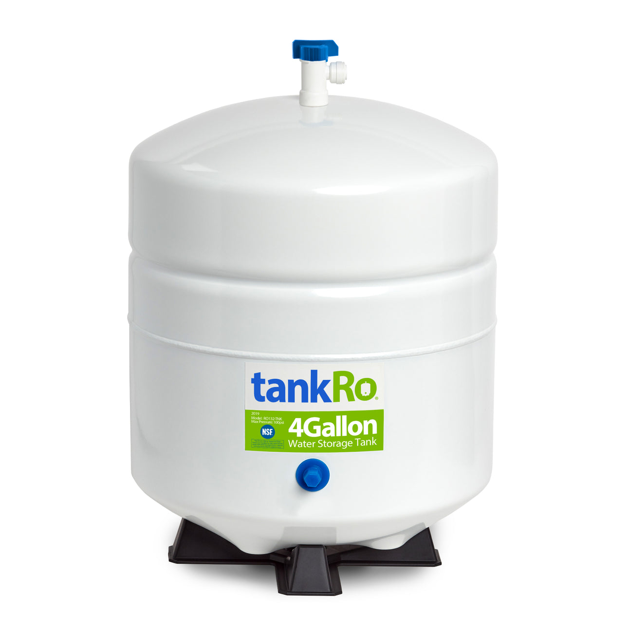 RO Expansion Tank 4 Gallon – NSF Certified – Compact Reverse Osmosis Water Storage Pressure Tank by tankRO – with FREE Tank Ball Valve - dev-express-water