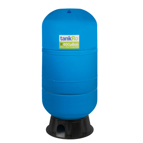 tankRO – RO Water Filtration System Expansion Tank – 40 Gallon Water Tank – Large Reverse Osmosis Water Storage Pressure Tank - GTS40